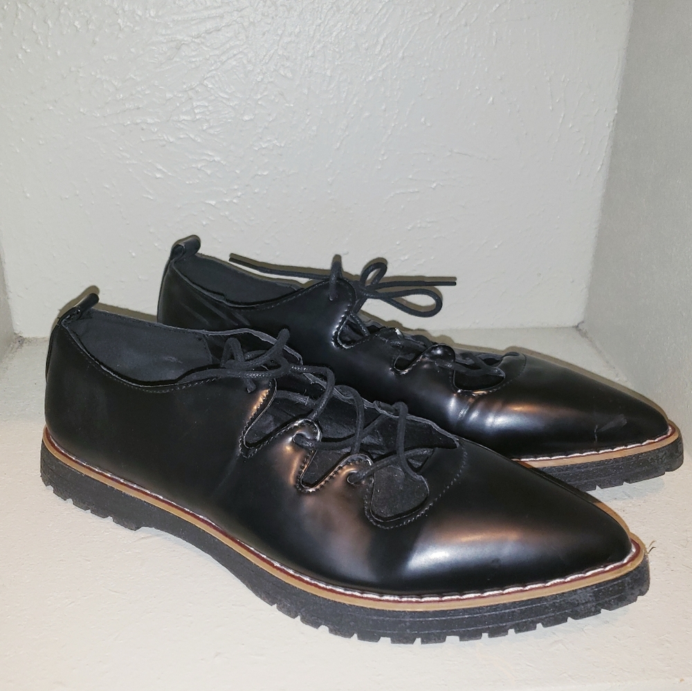 Chunkypointed shoe's